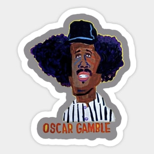 Oscar Gamble Sticker